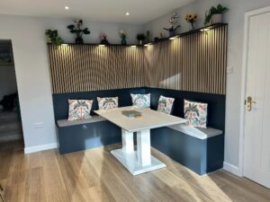 MDF Media Unit And Panelling Painting